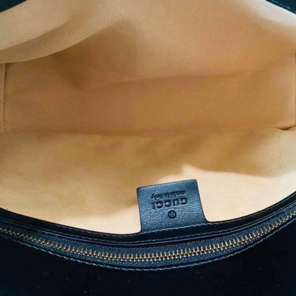 Gucci Small Marmont Black Crossbody Bag Brand New - Picture 8 of 12